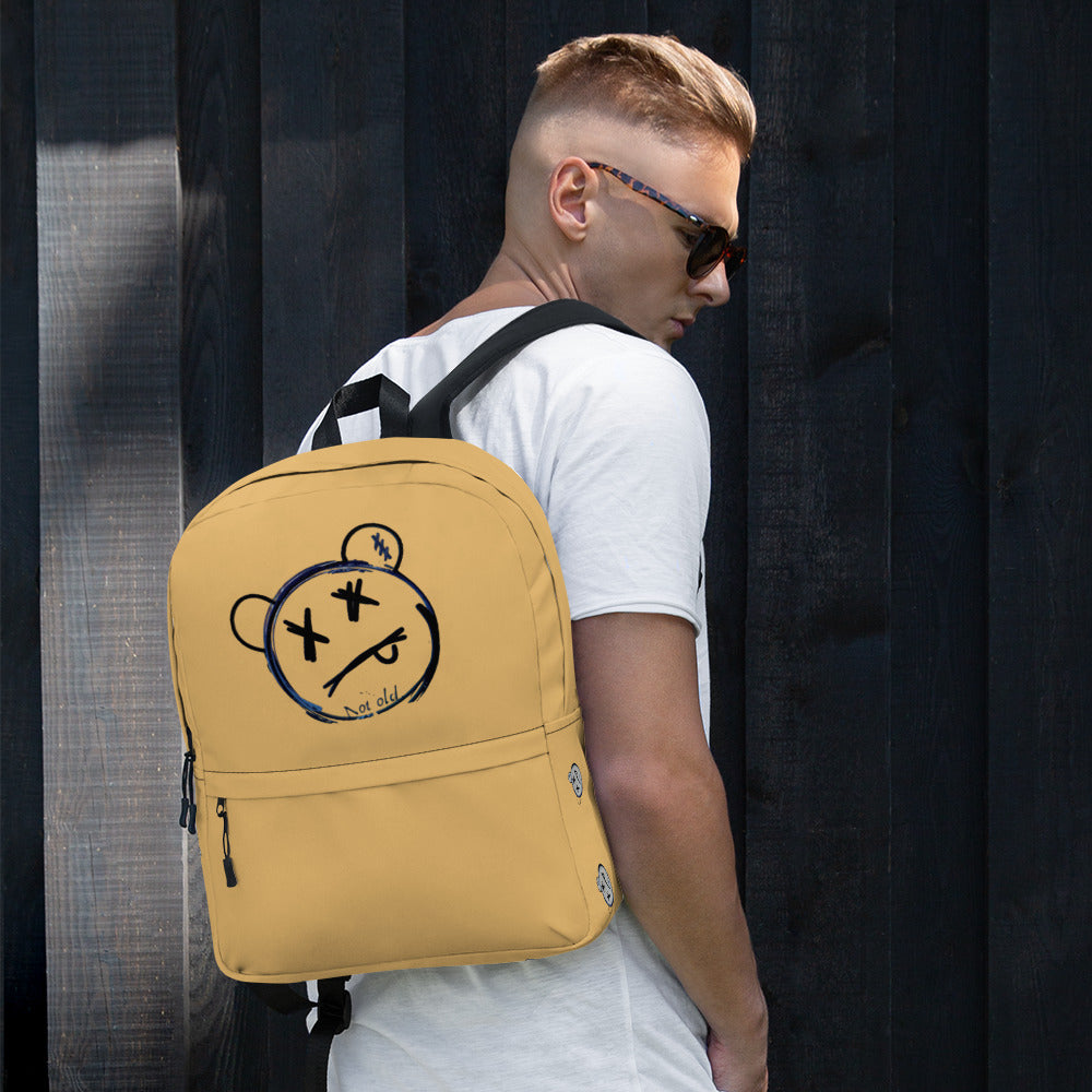 Streetwear Custom Backpack (Tan) - Premium Backpack from Craftklart.store - Just $39! Shop now at Craftklart.store