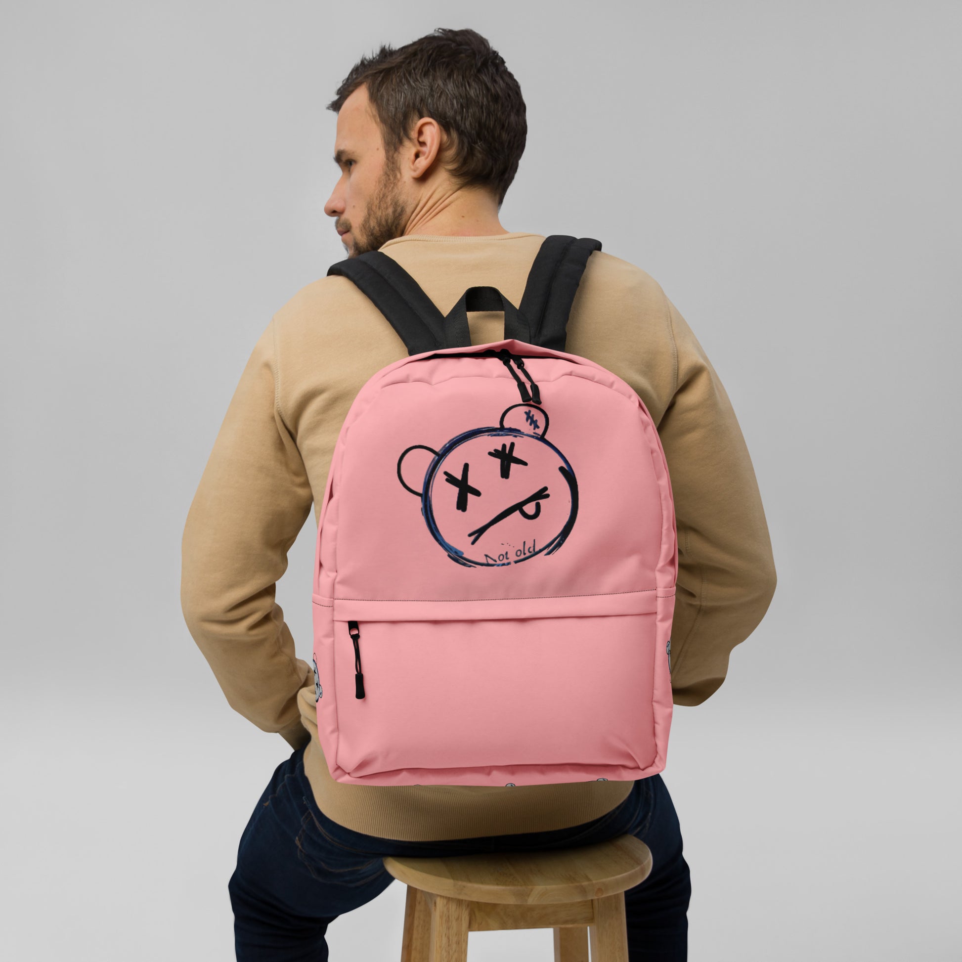 Streetwear Custom Print Backpack (Pink) - Premium Backpack from Craftklart.store - Just $35! Shop now at Craftklart.store