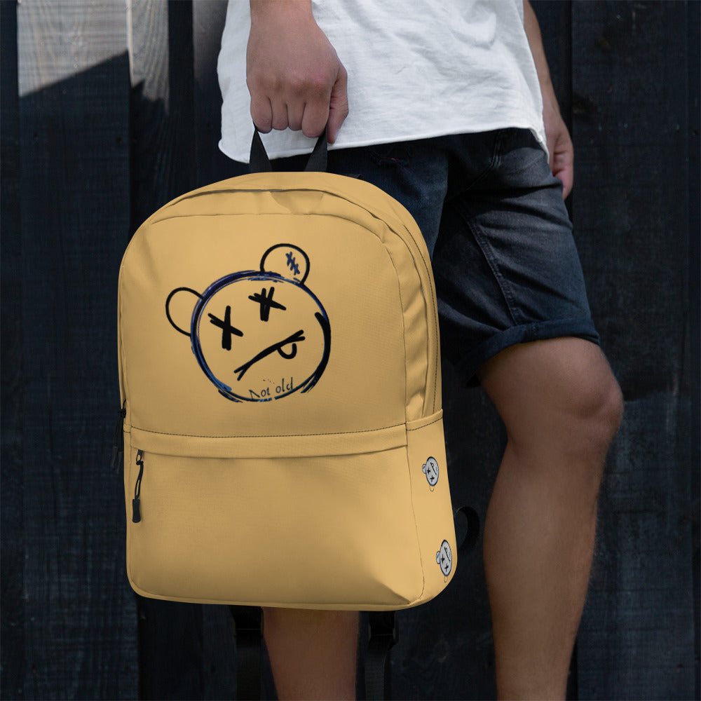 Streetwear Custom Backpack (Tan) - Premium Backpack from Craftklart.store - Just $39! Shop now at Craftklart.store