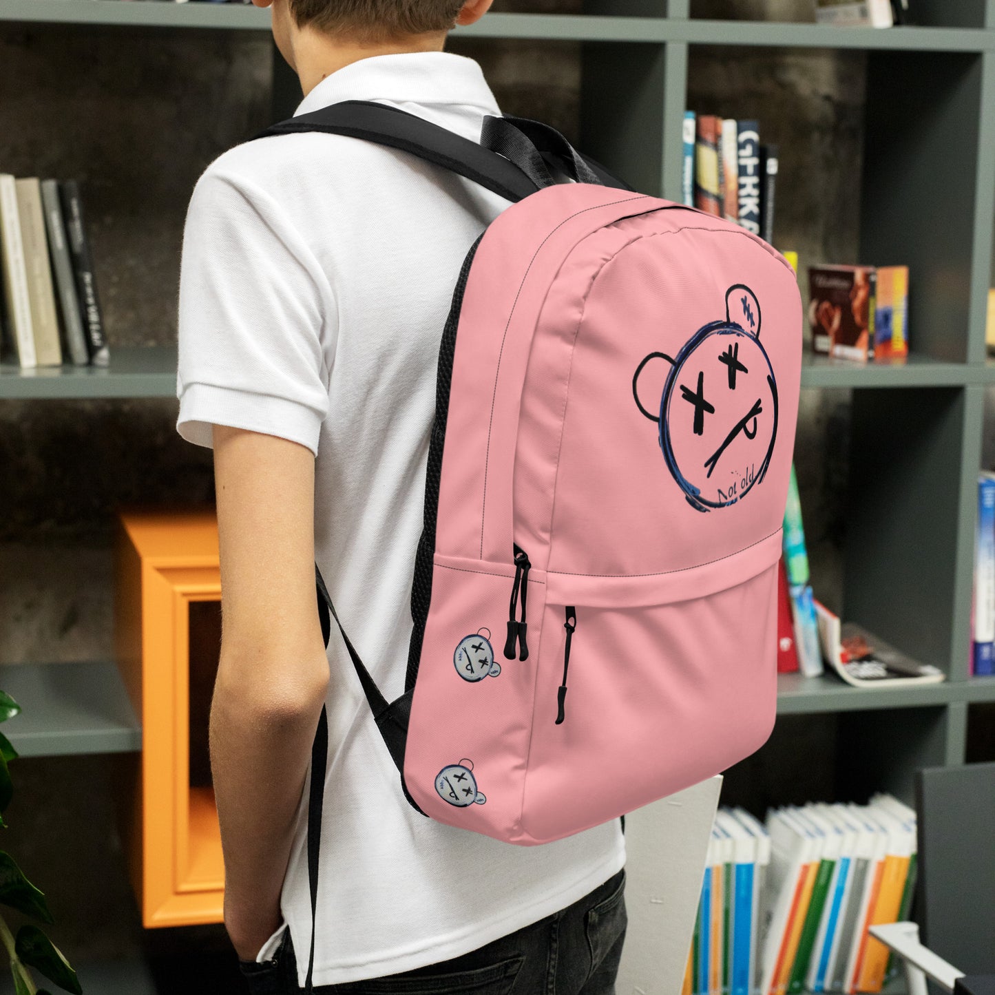 Streetwear Custom Print Backpack (Pink) - Premium Backpack from Craftklart.store - Just $35! Shop now at Craftklart.store