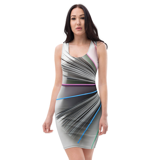 The Elegant Dimension Bodycon Dress - Premium Dress from Craftklart.store - Just $25! Shop now at Craftklart.store