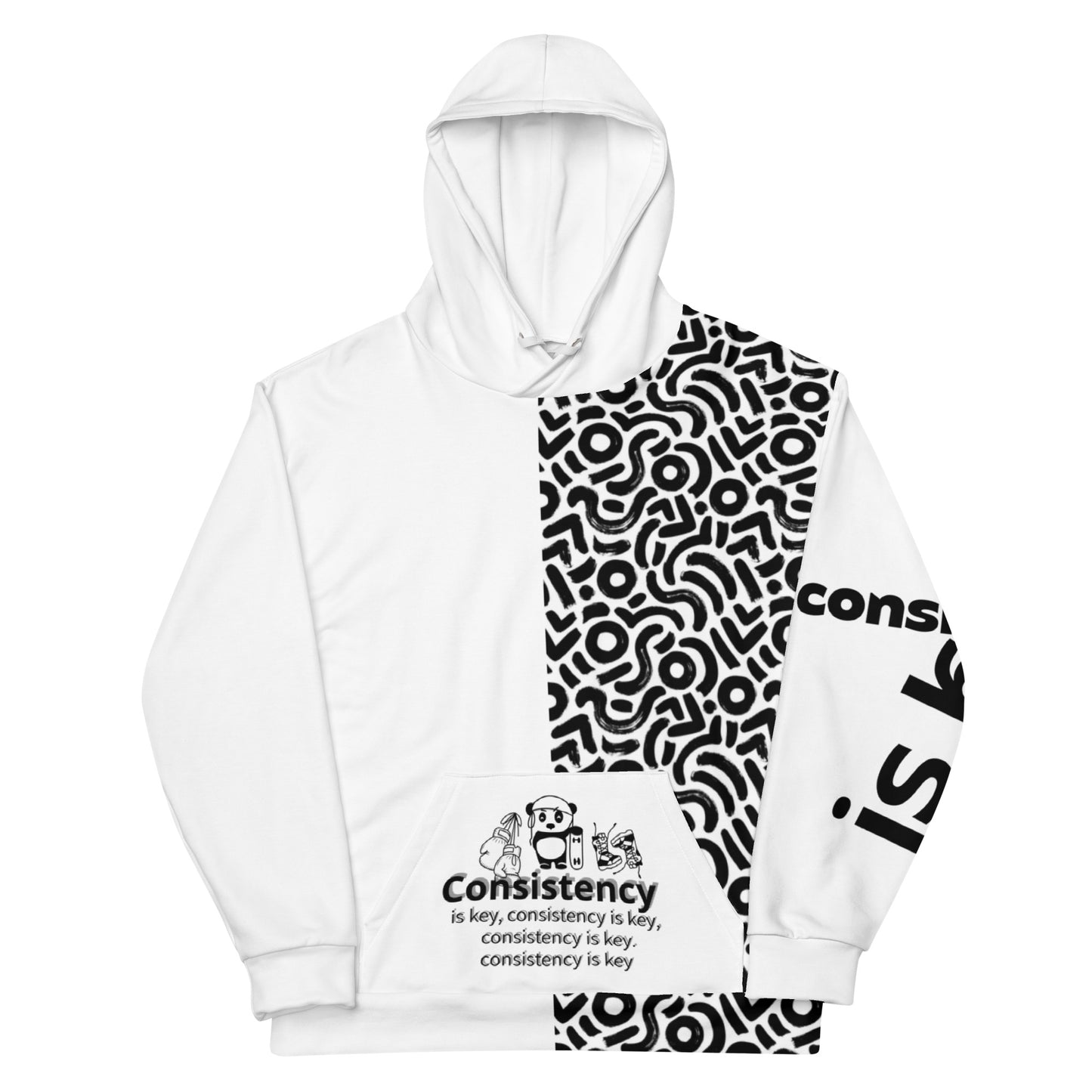 Consistency is Key Hoodie - Premium Hoodie from Craftklart.store - Just $39! Shop now at Craftklart.store