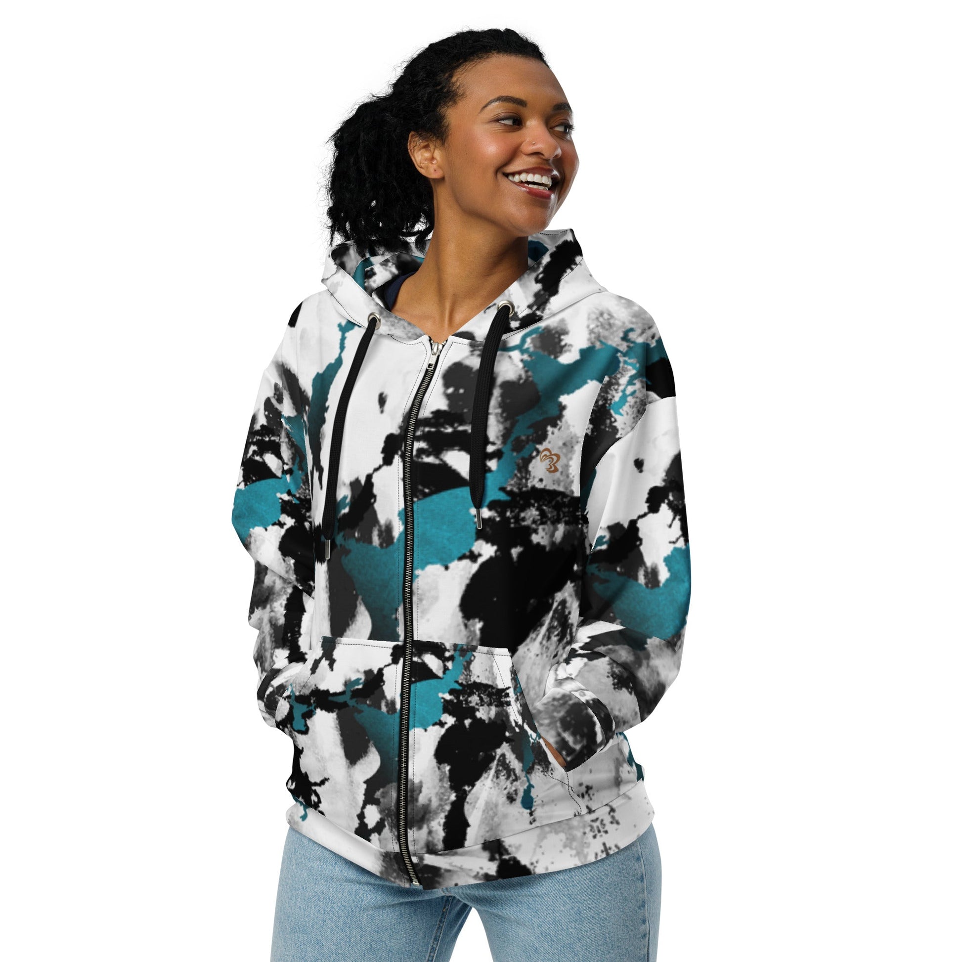 Artic Unisex Zip Hoodie - Premium Hoodie from Craftklart.store - Just $54.95! Shop now at Craftklart.store