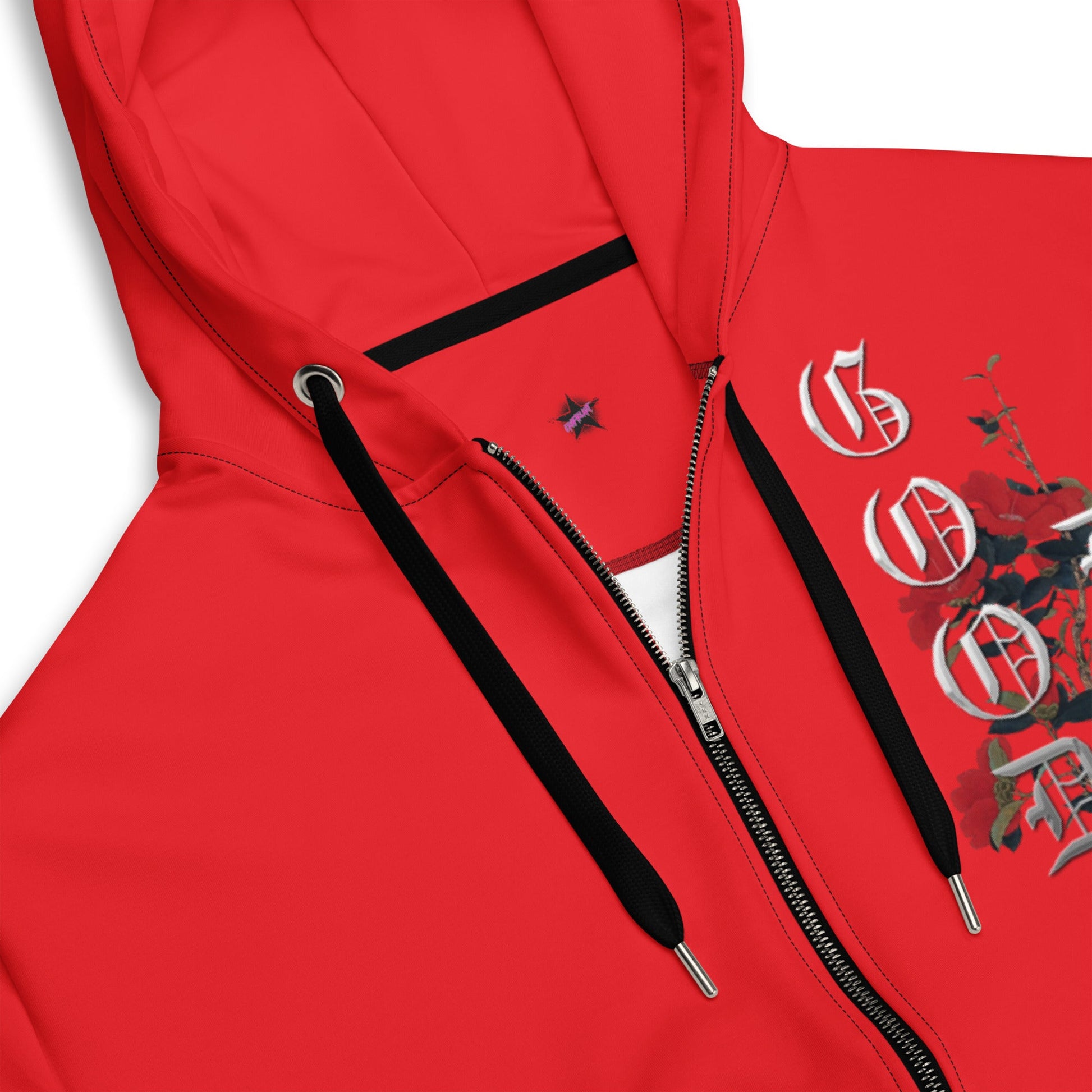 Craftklart Urban Red 103 Unisex Zip Hoodie - Premium Hoodie from Craftklart.store - Just $43.50! Shop now at Craftklart.store