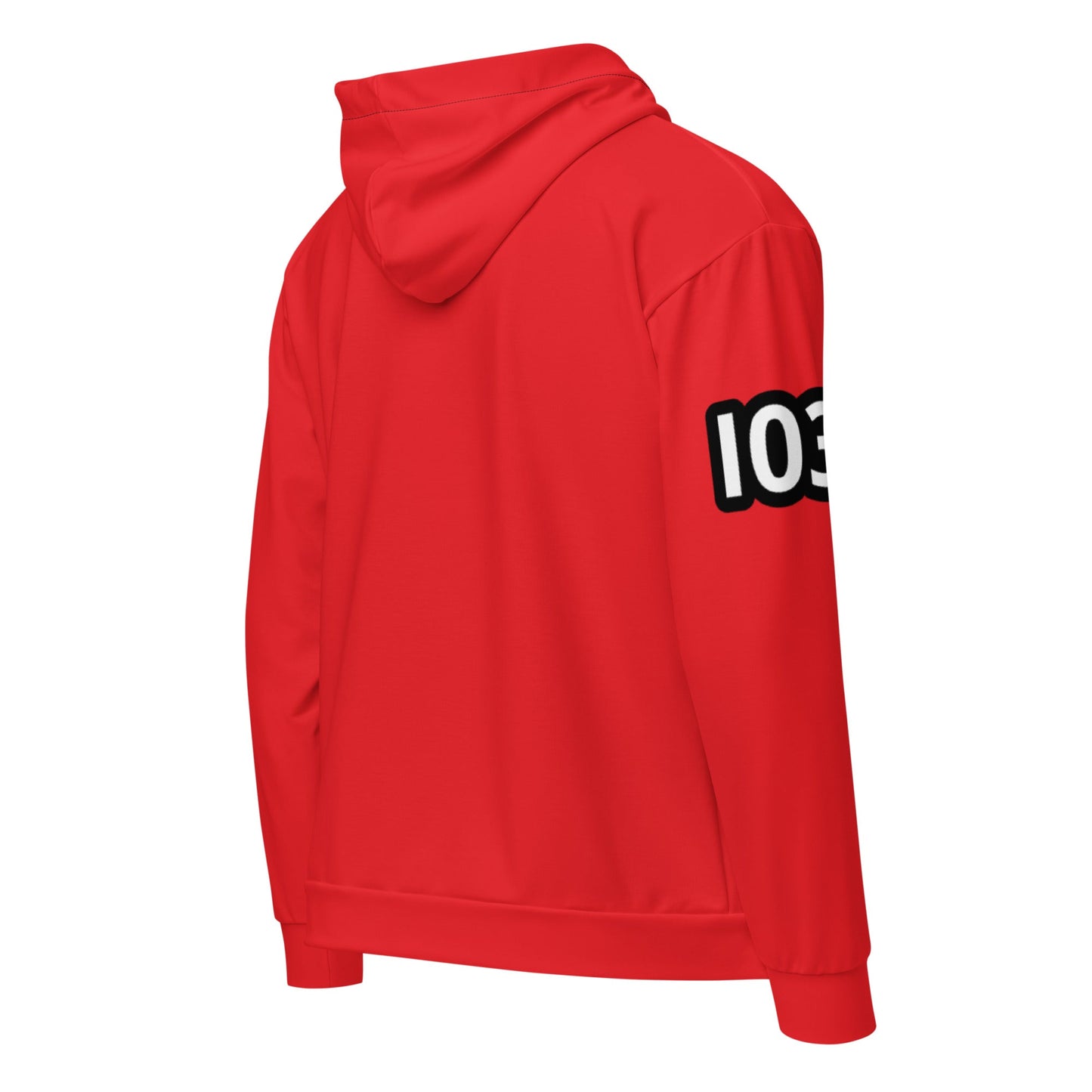 Craftklart Urban Red 103 Unisex Zip Hoodie - Premium Hoodie from Craftklart.store - Just $43.50! Shop now at Craftklart.store