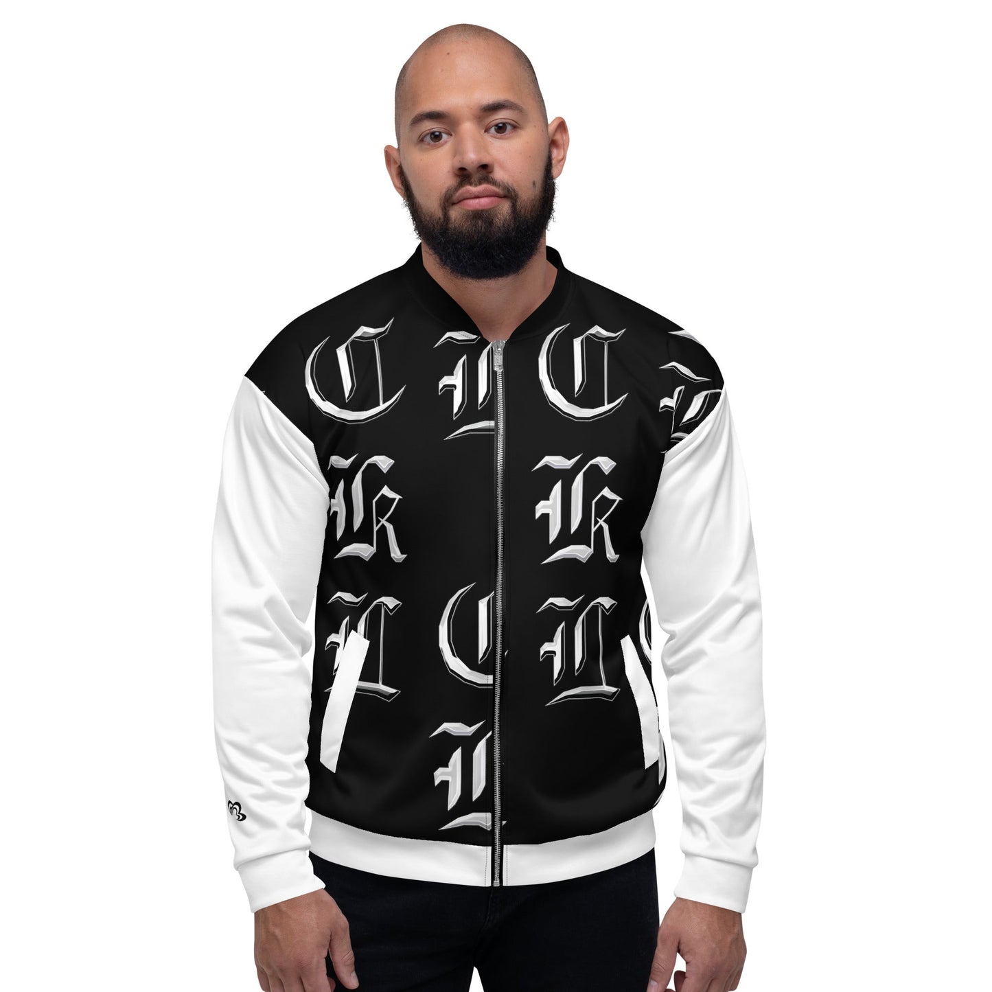 CKL Bomber Jacket (White Sleeve) - Premium Coats & Jackets from Craftklart - Just $48.0! Shop now at Craftklart