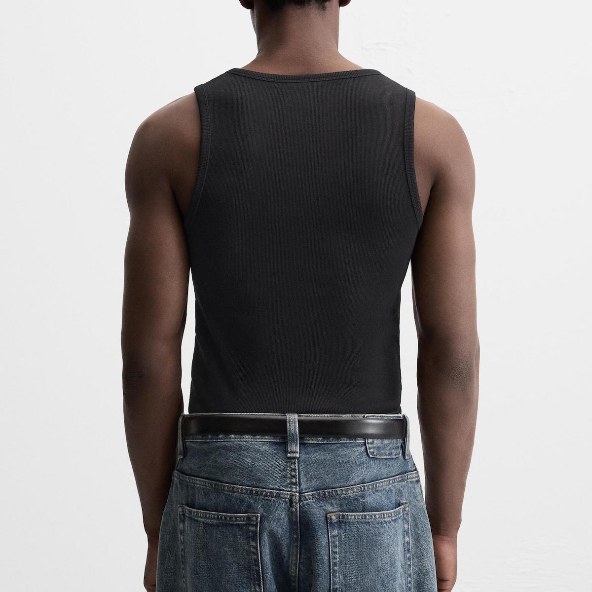 Heavyweight Rib Tank Top — 280GSM