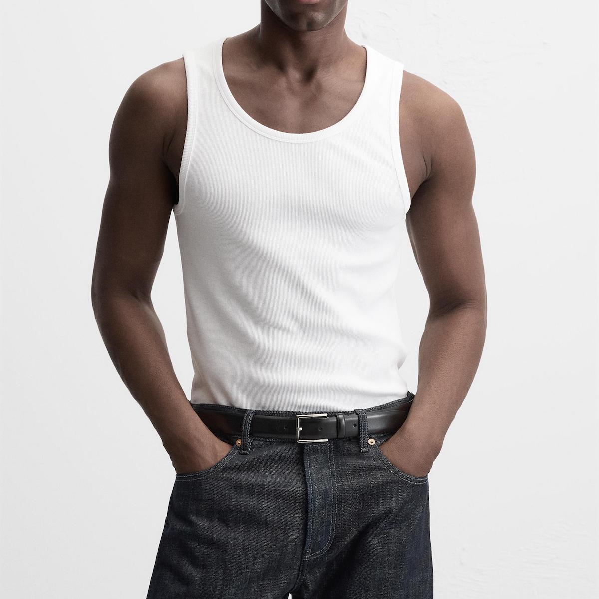 Heavyweight Rib Tank Top — 280GSM