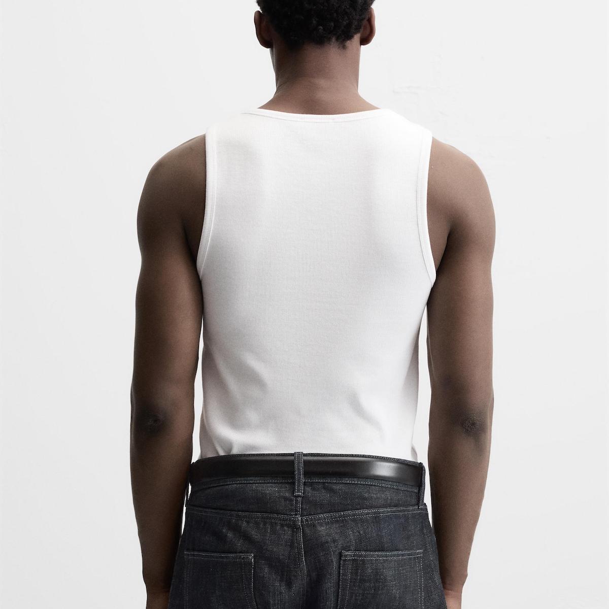 Heavyweight Rib Tank Top — 280GSM