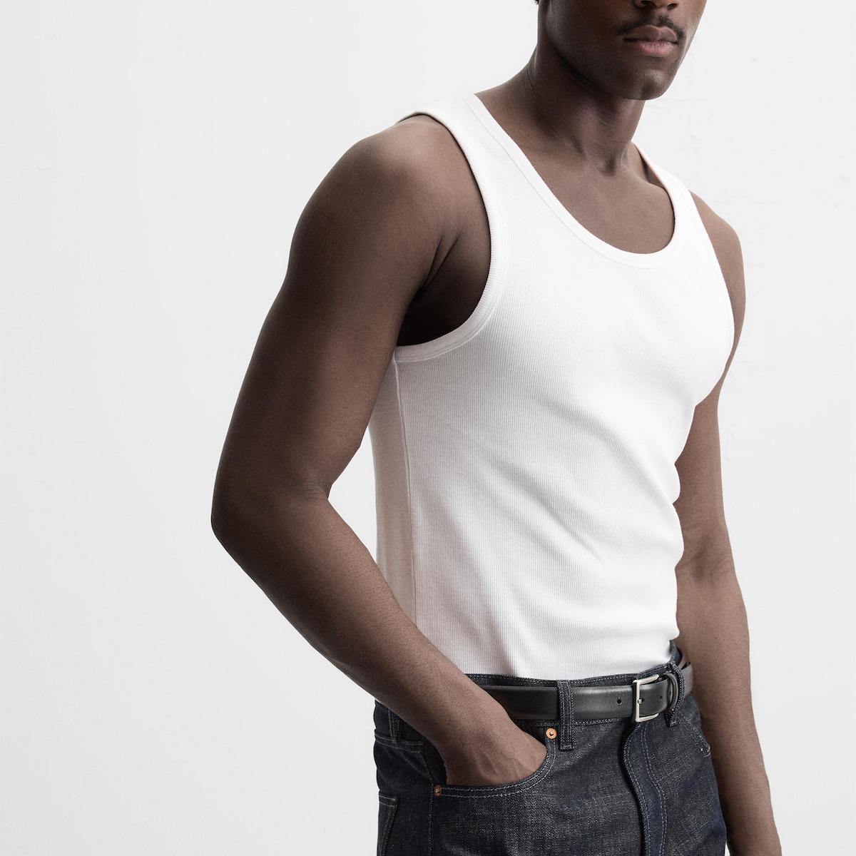 Heavyweight Rib Tank Top — 280GSM