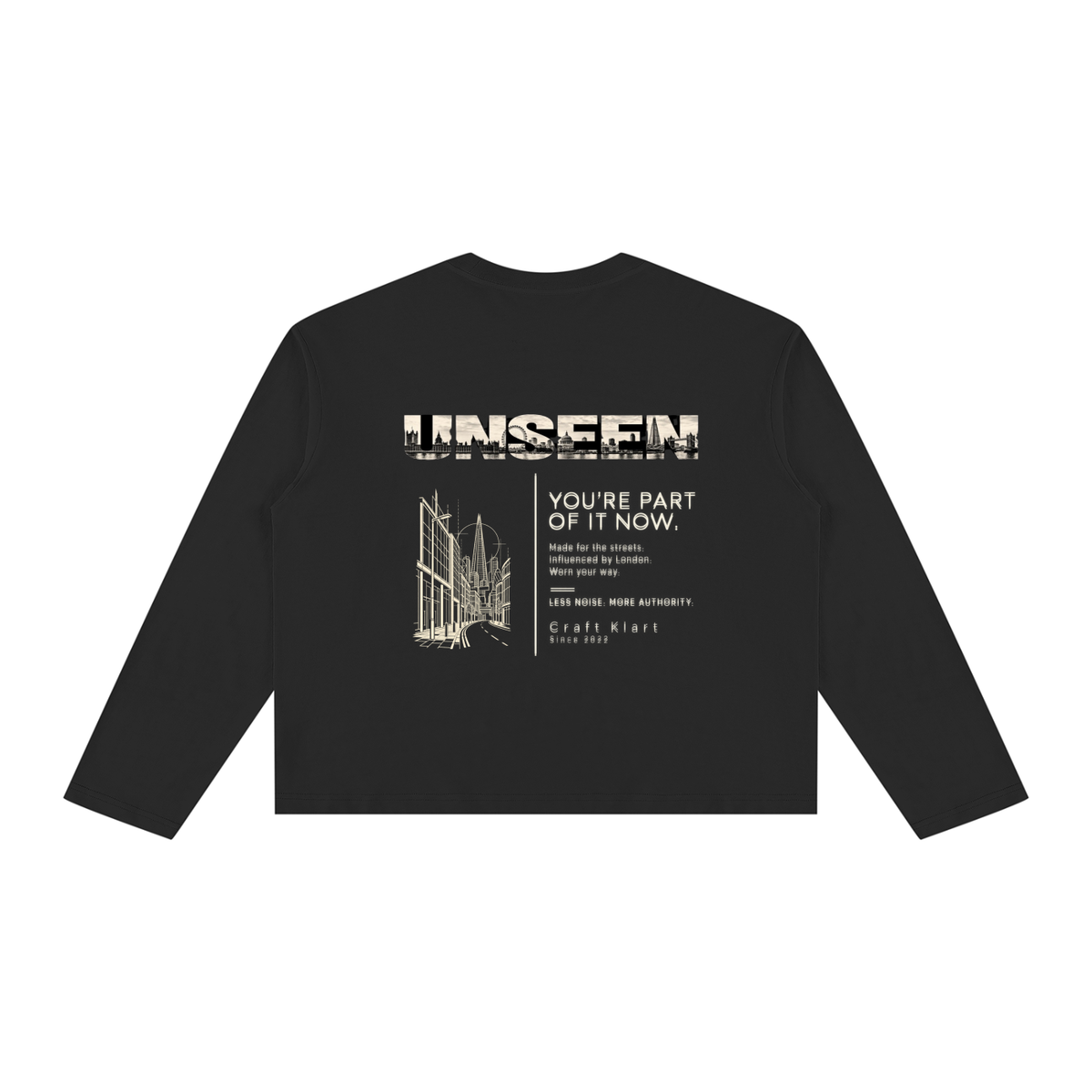 Vintage Wash Long Sleeve Boxy T-Shirt