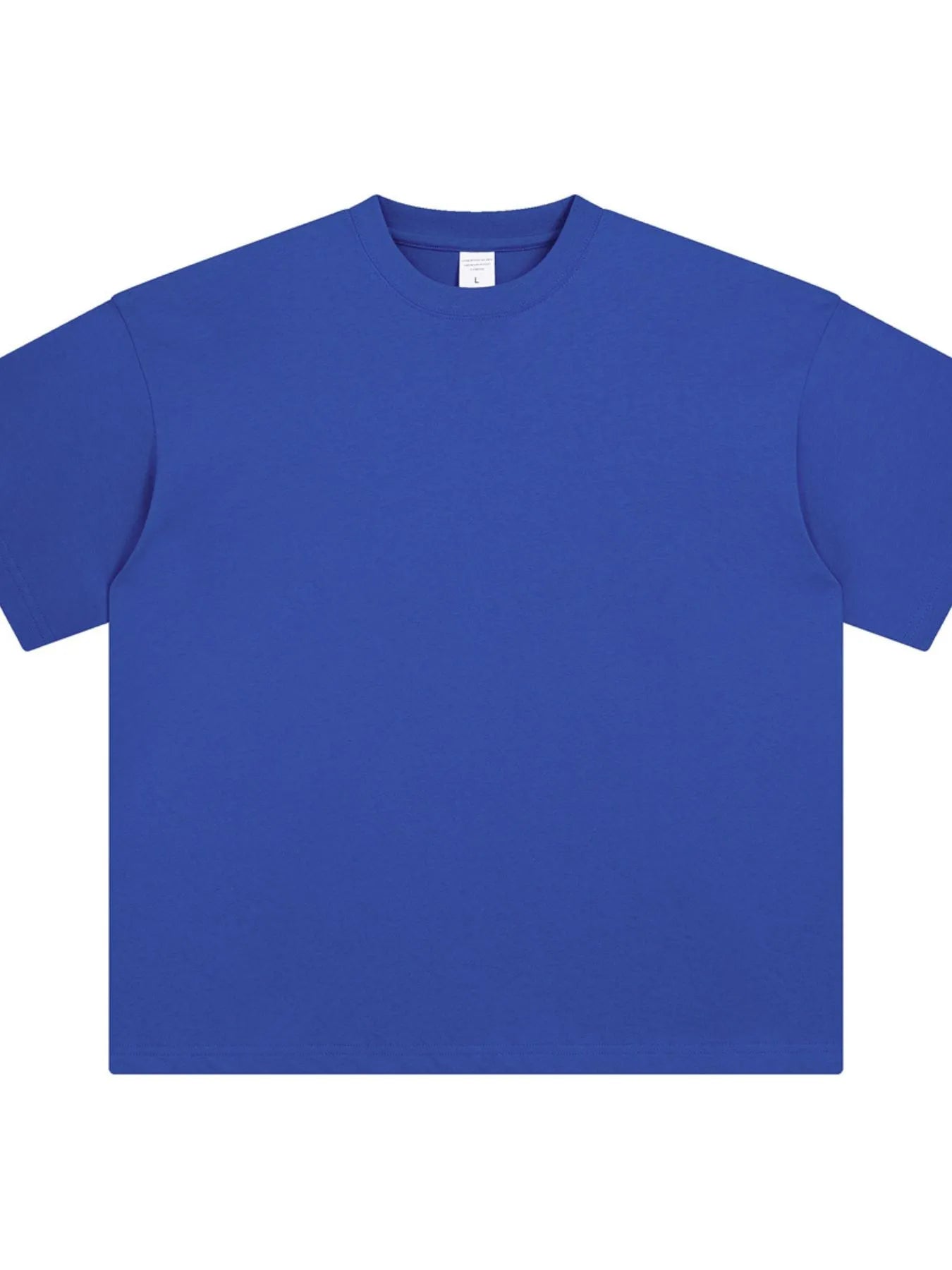 Men's Oversized Casual Round Neck T-Shirt - Premium T-Shirt from Trendsi - Just $23.19! Shop now at Craftklart.store