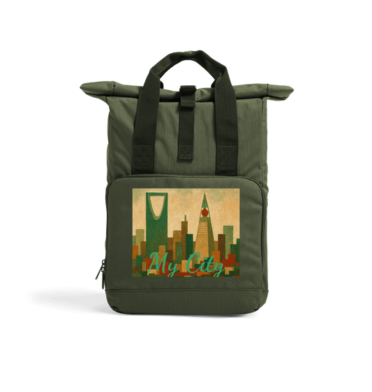 Olive Green Bag Front