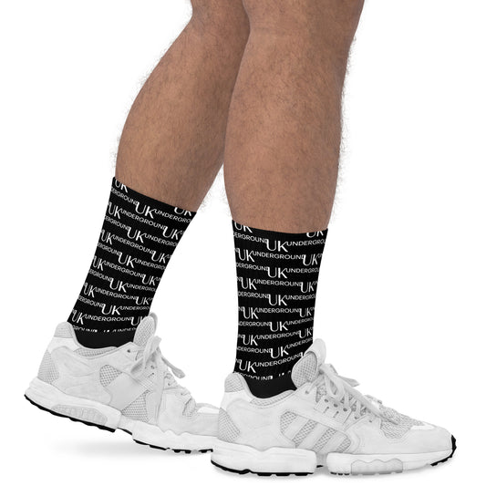 Underground Crew Socks — Quiet Form | Minimalist Streetwear | Craftklart