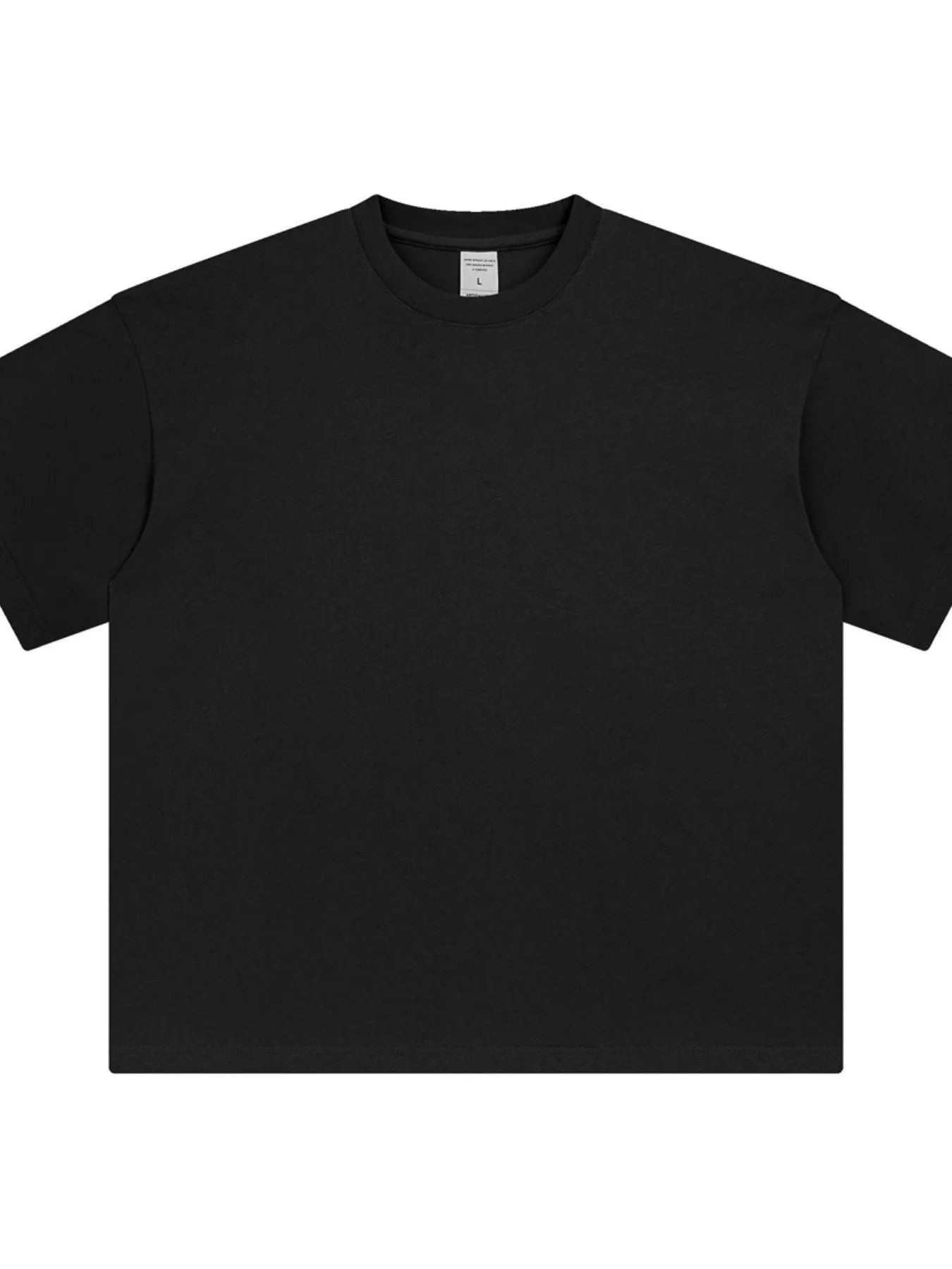 Men's Oversized Casual Round Neck T-Shirt - Premium T-Shirt from Trendsi - Just $23.19! Shop now at Craftklart.store