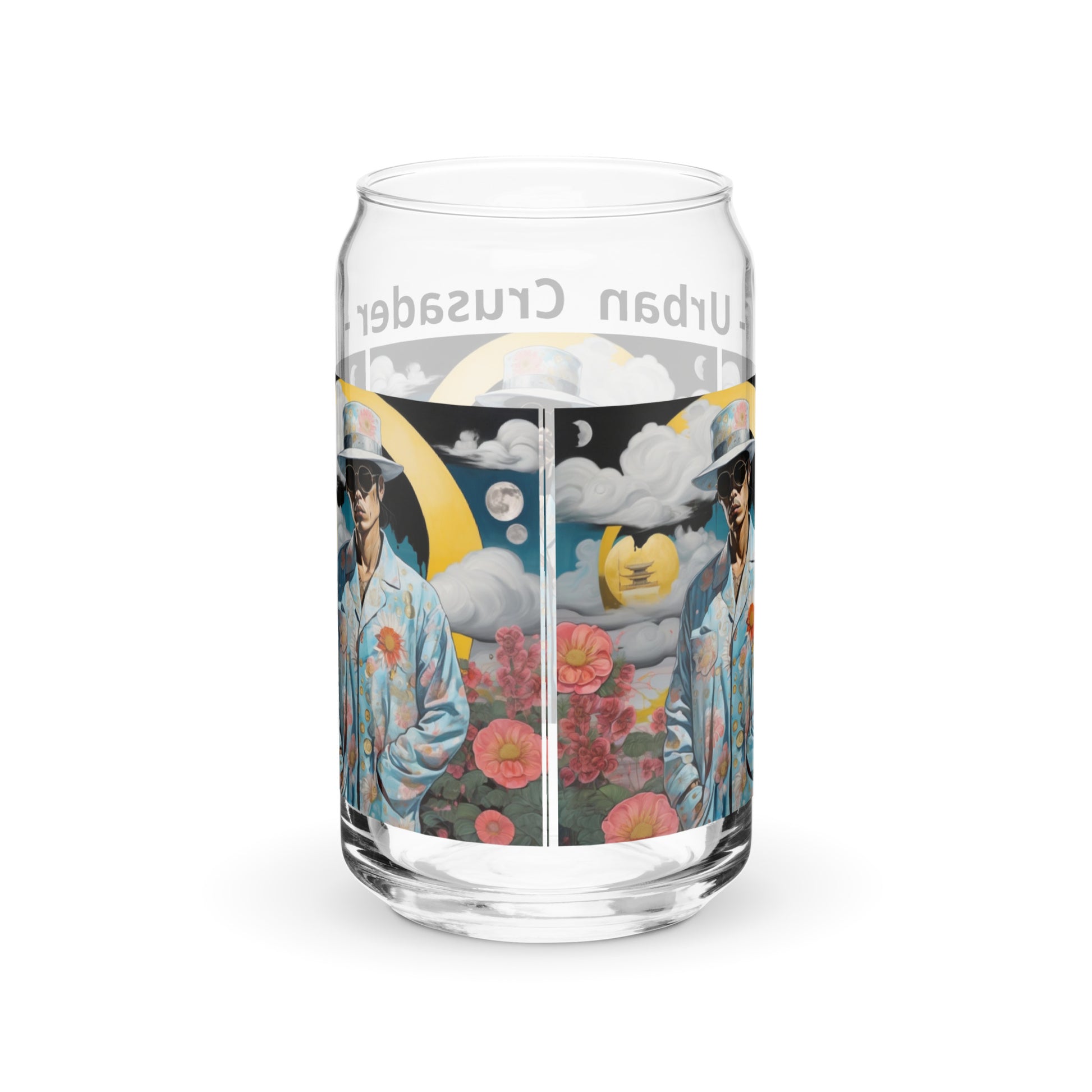 Urban Crusader Can-shaped Glass - Premium Tumbler from Craftklart.store - Just $16! Shop now at Craftklart.store