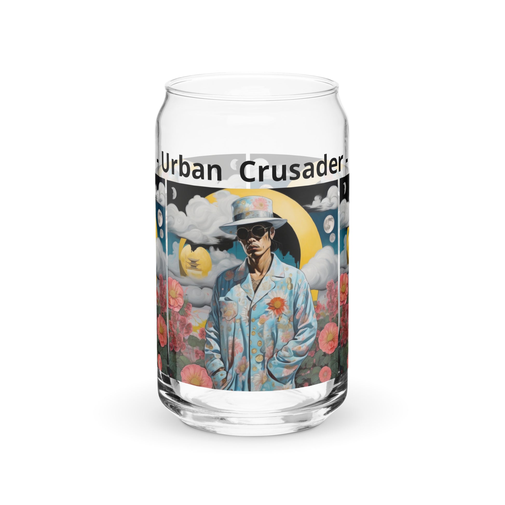 Urban Crusader Can-shaped Glass - Premium Tumbler from Craftklart.store - Just $16! Shop now at Craftklart.store