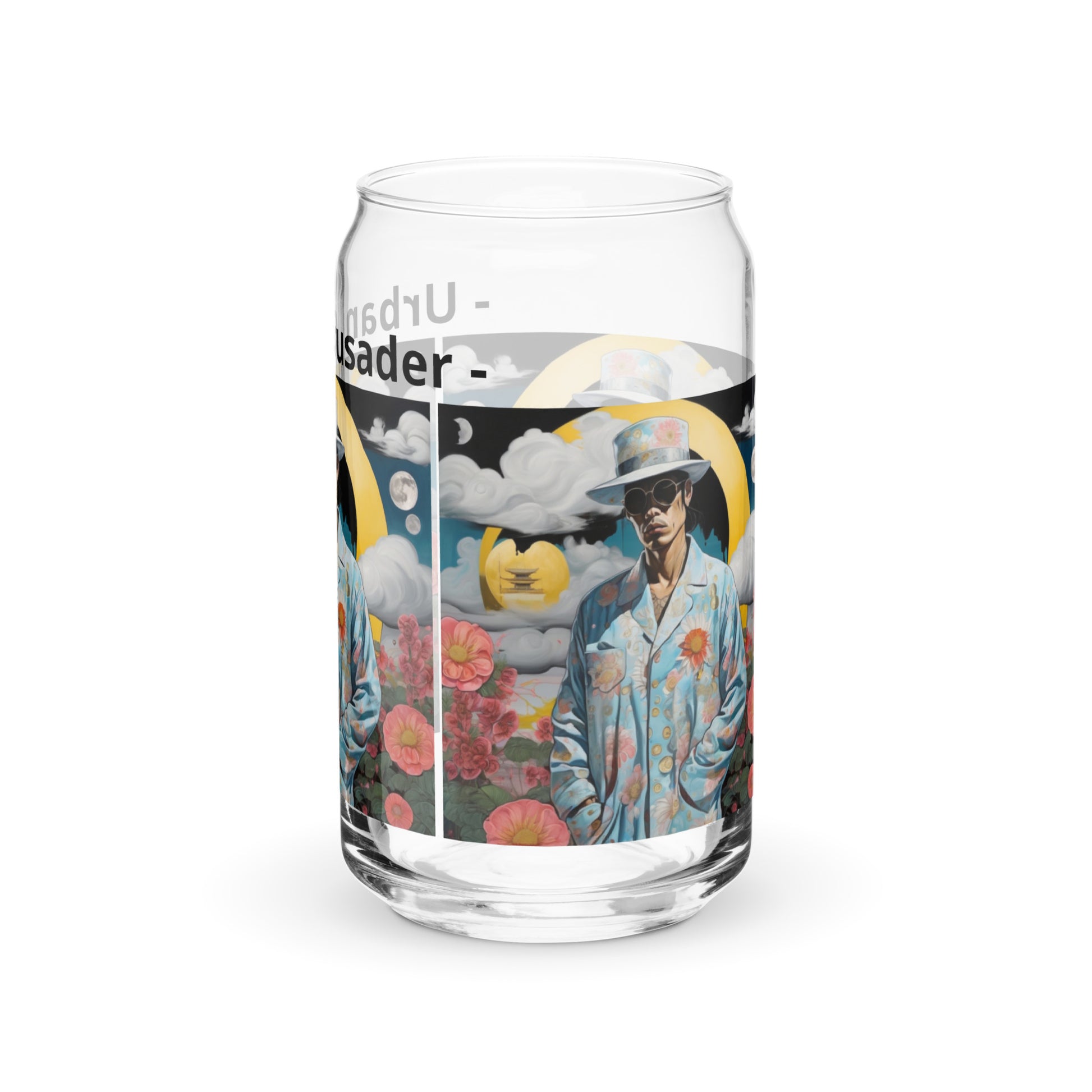 Urban Crusader Can-shaped Glass - Premium Tumbler from Craftklart.store - Just $16! Shop now at Craftklart.store