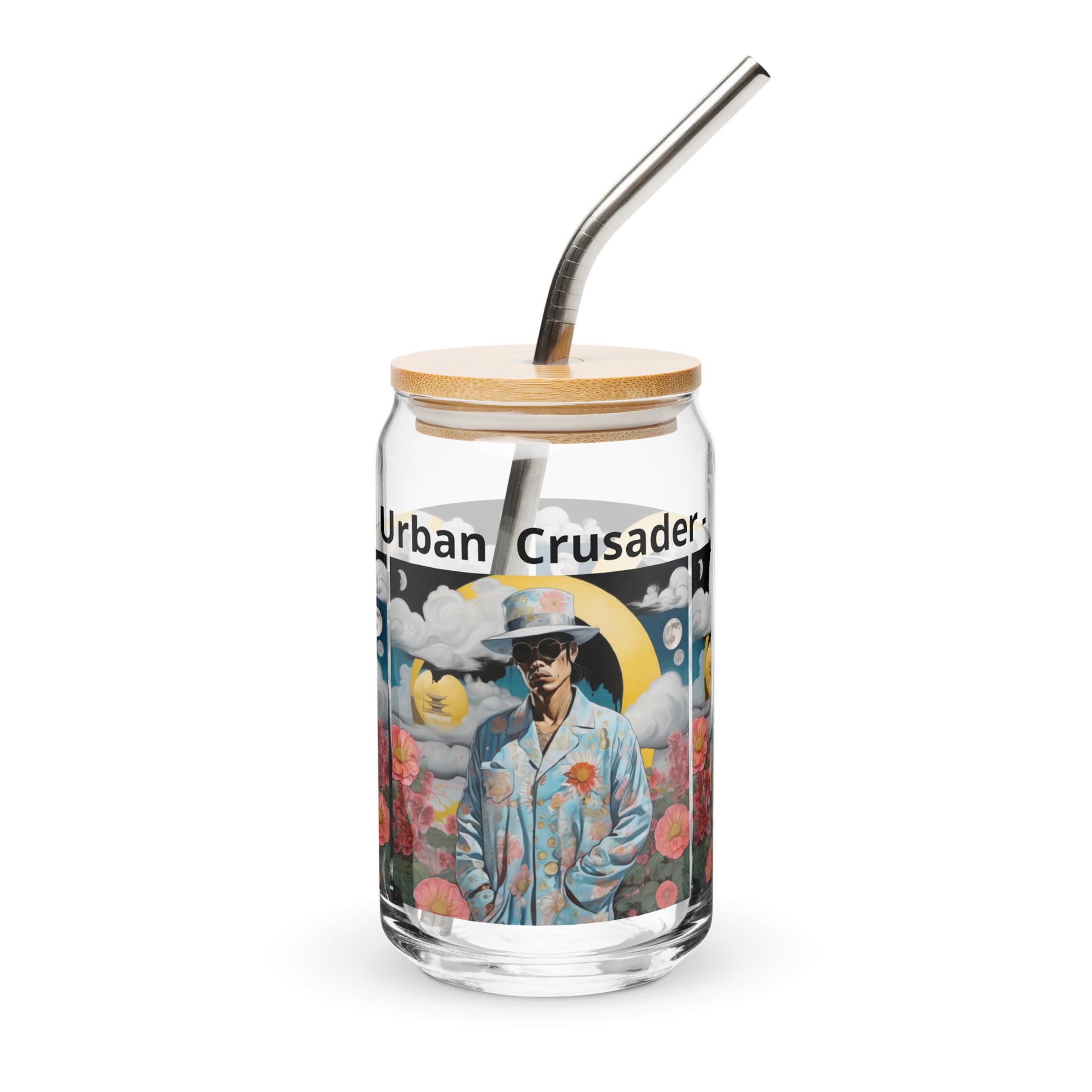 Urban Crusader Can-shaped Glass - Premium Tumbler from Craftklart.store - Just $16! Shop now at Craftklart.store