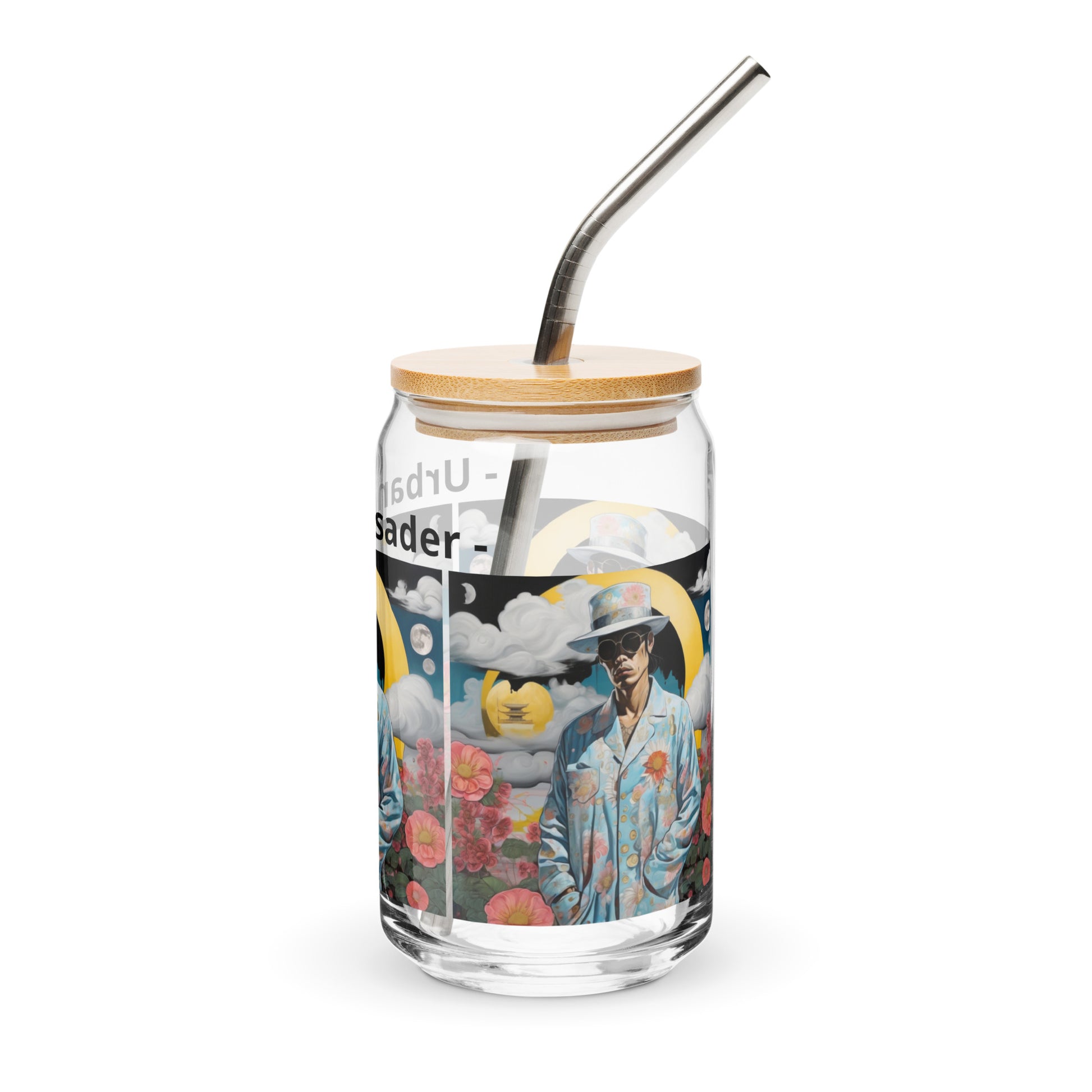 Urban Crusader Can-shaped Glass - Premium Tumbler from Craftklart.store - Just $16! Shop now at Craftklart.store