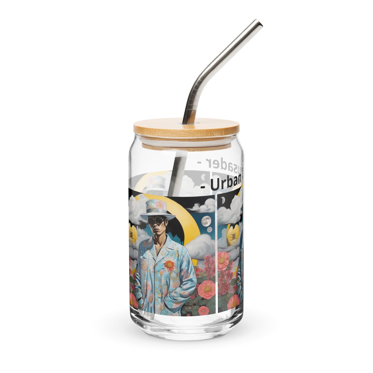 Urban Crusader Can-shaped Glass - Premium Tumbler from Craftklart.store - Just $16! Shop now at Craftklart.store