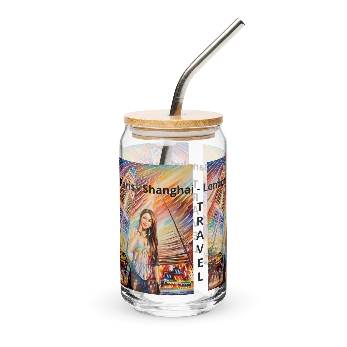 Travel Can-shaped glass - Premium Tumbler from Craftklart.store - Just $14! Shop now at Craftklart.store