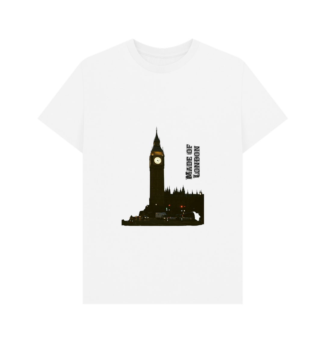 White Printed T-shirt Front