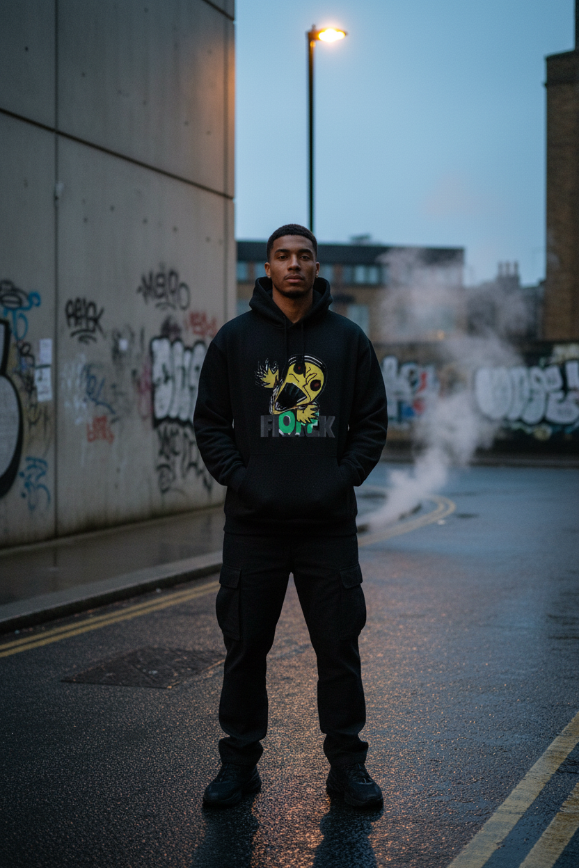 Frack Hoodie | Minimalist Streetwear | Craftklart