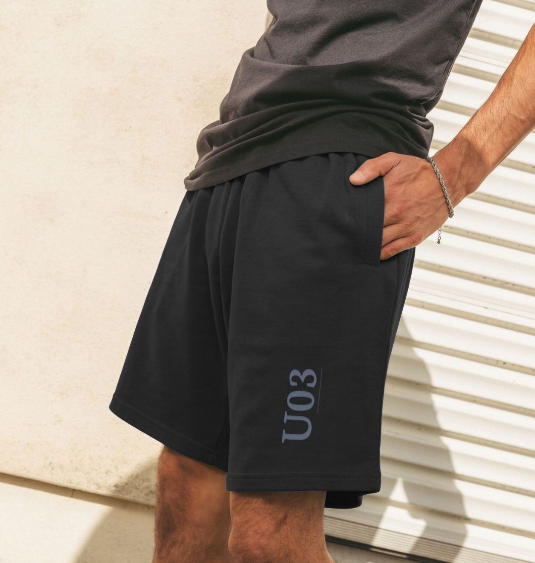 Men's Organic Cotton Shorts – Heavyweight Urban Streetwear Printed Shorts | Minimalist Streetwear | Craftklart