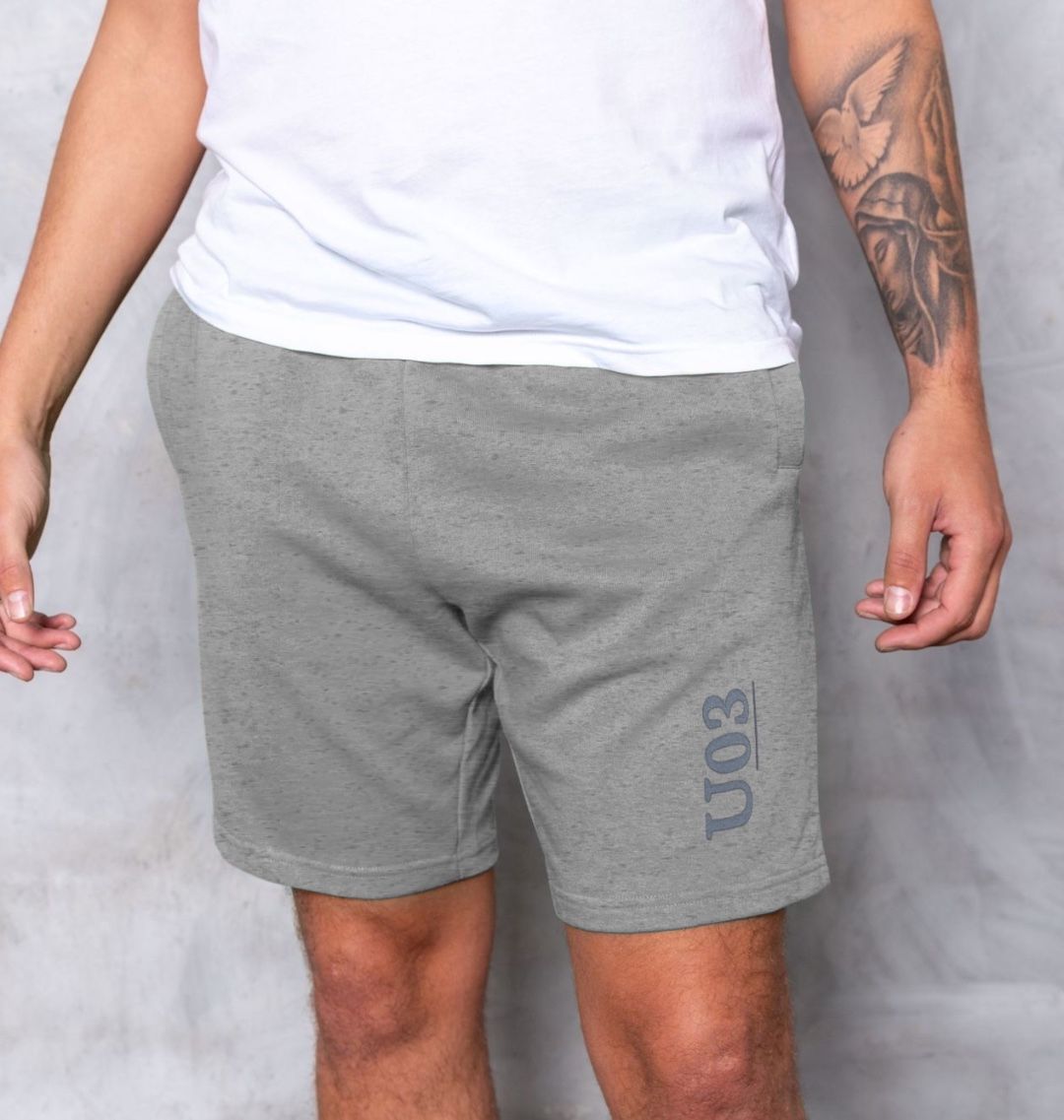 Men's Organic Cotton Shorts – Heavyweight Urban Streetwear Printed Shorts | Minimalist Streetwear | Craftklart