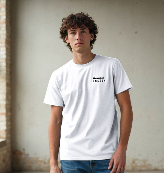 Remain Unseen Urban Cotton Tee | Minimalist Streetwear | Craftklart