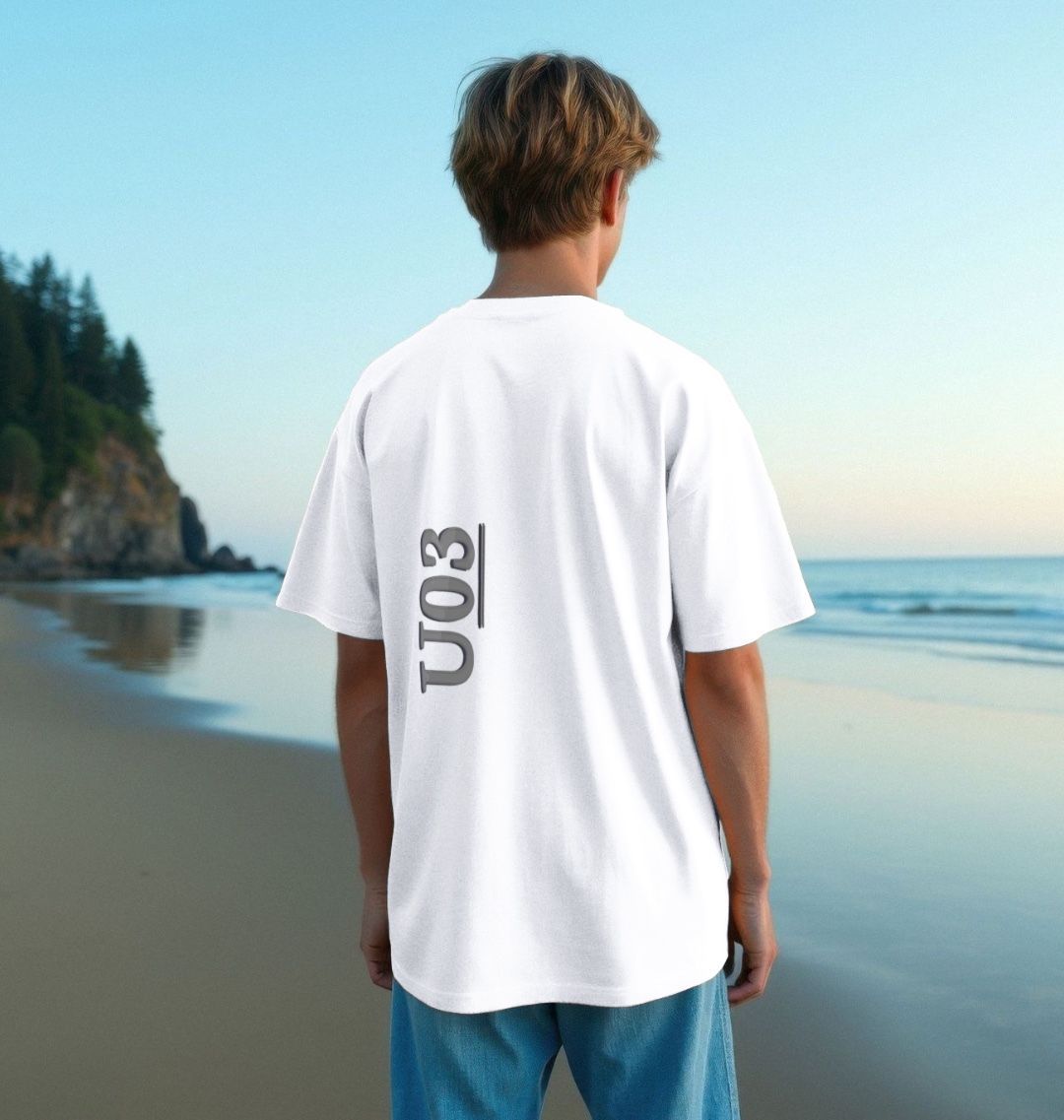 Unisex Oversized Organic Cotton T-Shirt – Mid-Weight Streetwear Printed Tee | Minimalist Streetwear | Craftklart