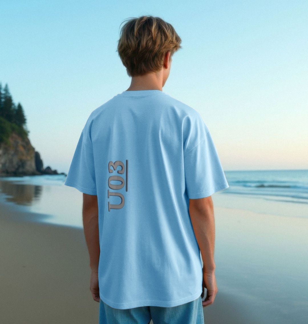 Unisex Oversized Organic Cotton T-Shirt – Mid-Weight Streetwear Printed Tee | Minimalist Streetwear | Craftklart