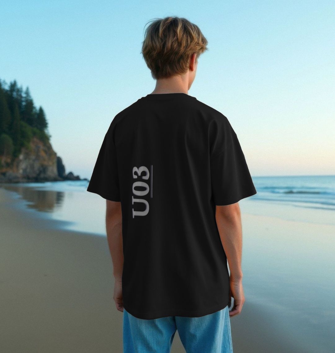 Unisex Oversized Organic Cotton T-Shirt – Mid-Weight Streetwear Printed Tee | Minimalist Streetwear | Craftklart