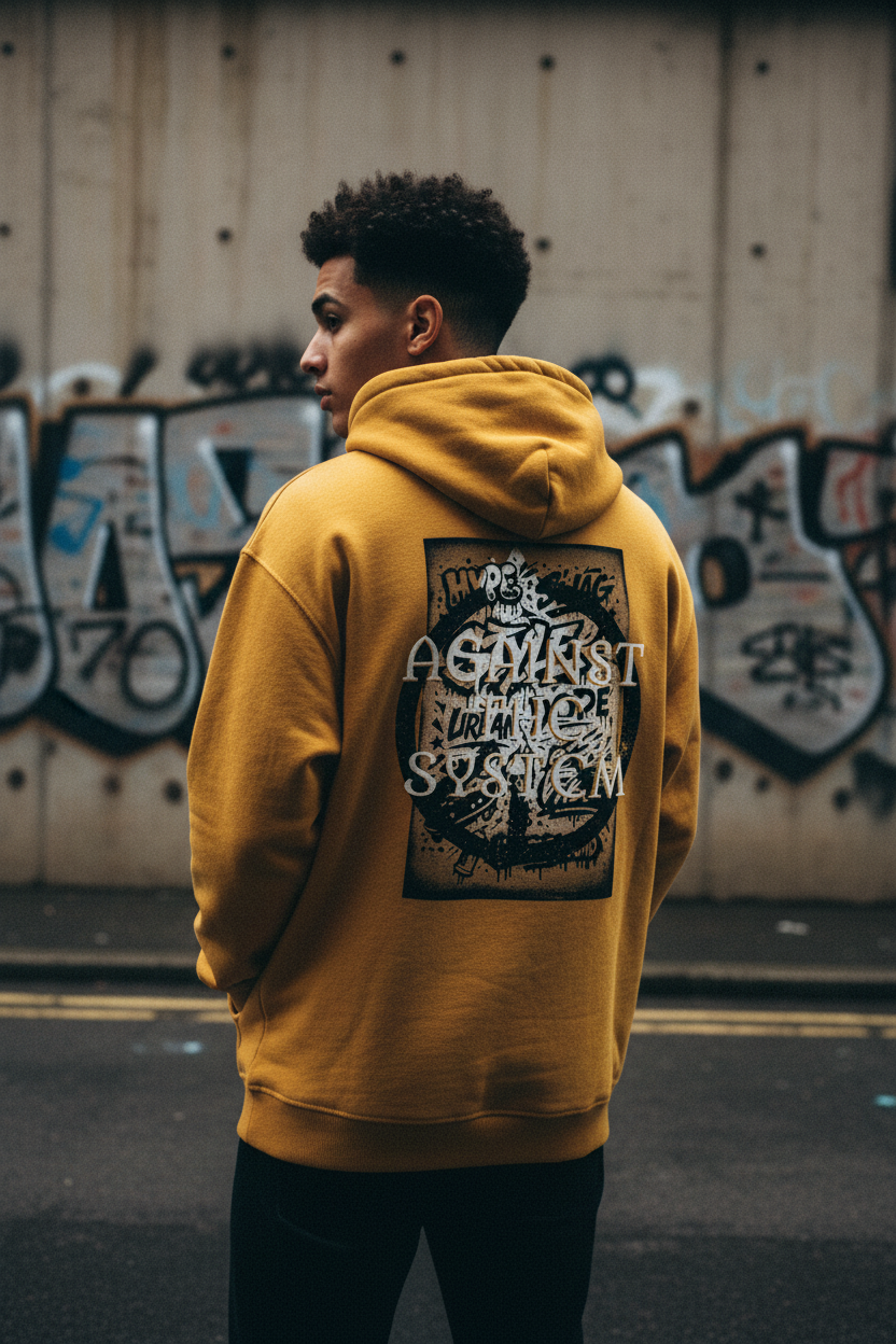 Against Hoodie | Minimalist Streetwear | Craftklart