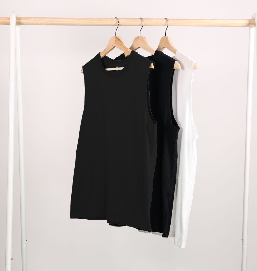Organic Cotton Muscle Vest – Premium Streetwear Staple | Minimalist Streetwear | Craftklart