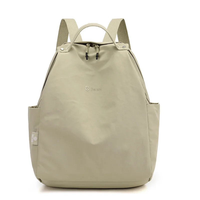 Lightweight nylon backpack by Craftklart Dropship with large capacity, suitable for travel and school, featuring multiple compartments.