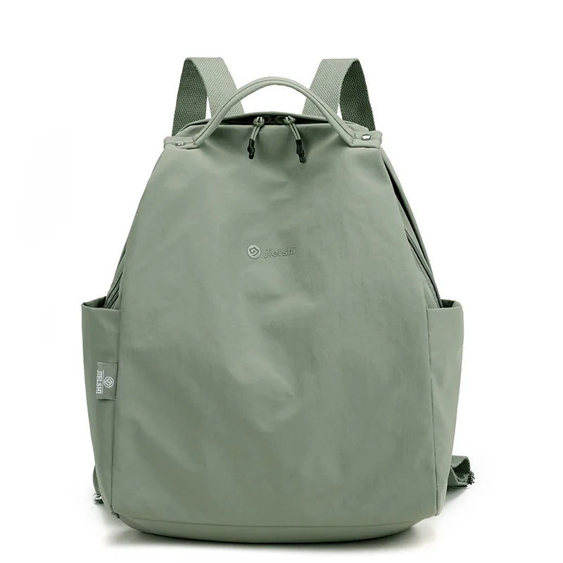 Lightweight nylon backpack by Craftklart Dropship featuring large capacity, suitable for travel and school, unisex design.