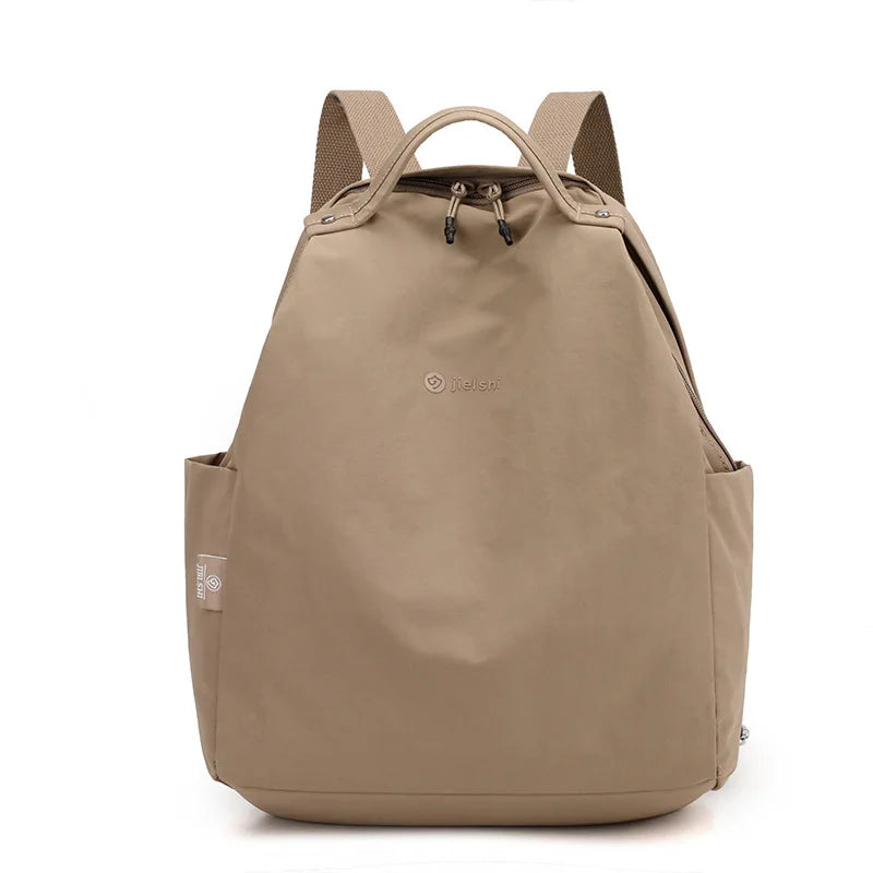 Lightweight nylon backpack by Craftklart Dropship with large capacity for travel and school, featuring multiple compartments and unisex design.
