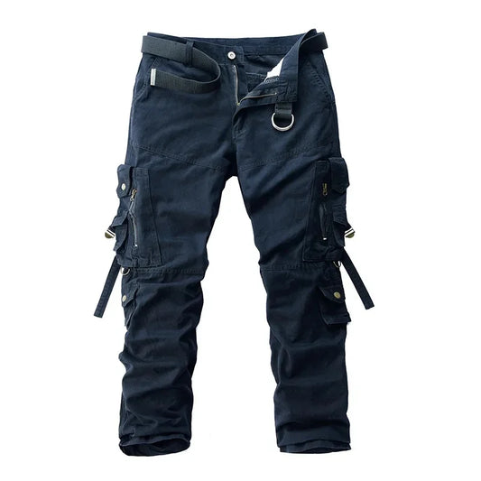 Men's Urban Cotton Multi Pocket Cargo Pants | Minimalist Streetwear | Craftklart