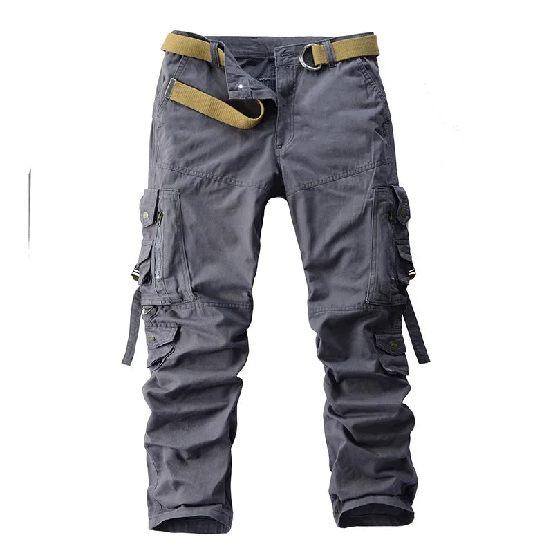 Men's Urban Cotton Multi Pocket Cargo Pants | Minimalist Streetwear | Craftklart