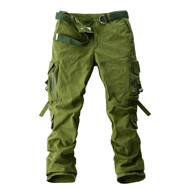Men's Urban Cotton Multi Pocket Cargo Pants | Minimalist Streetwear | Craftklart