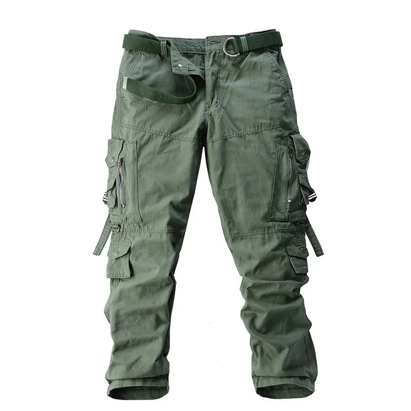 Men's Urban Cotton Multi Pocket Cargo Pants | Minimalist Streetwear | Craftklart