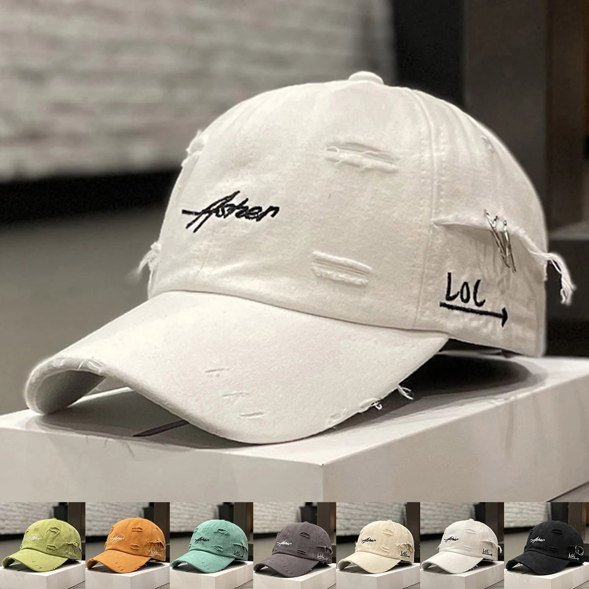 Embroidered Baseball Cap – Adjustable Hip Hop Streetwear Hat | Minimalist Streetwear | Craftklart
