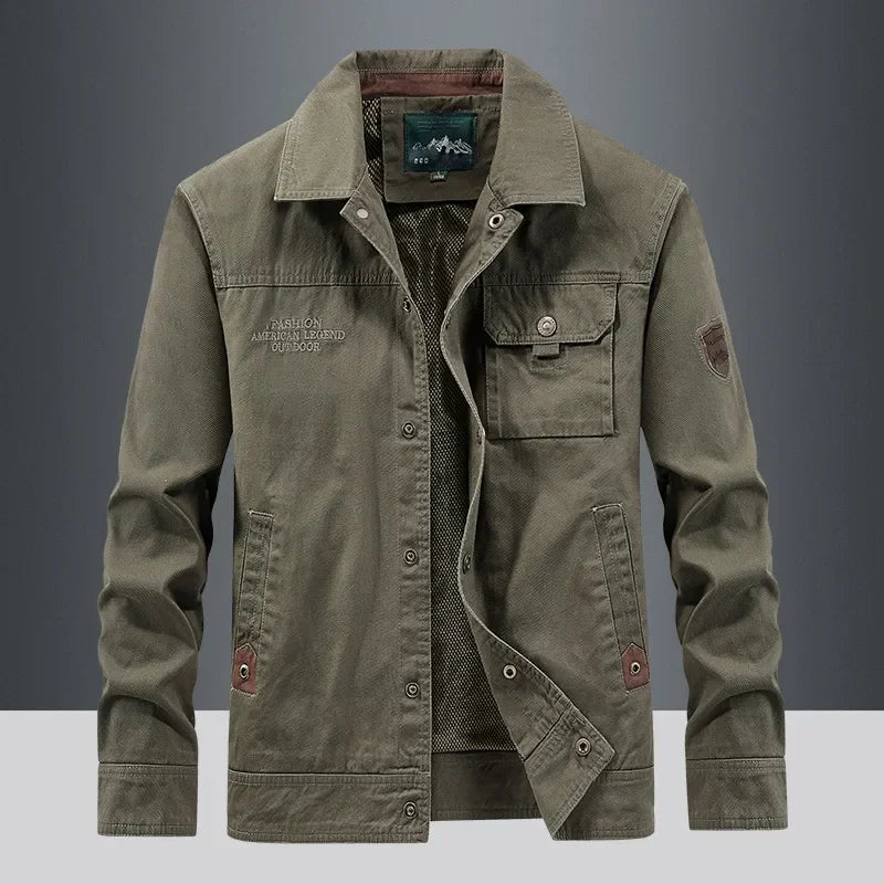Men's Thin Waterproof Tactical Jacket | Minimalist Streetwear | Craftklart