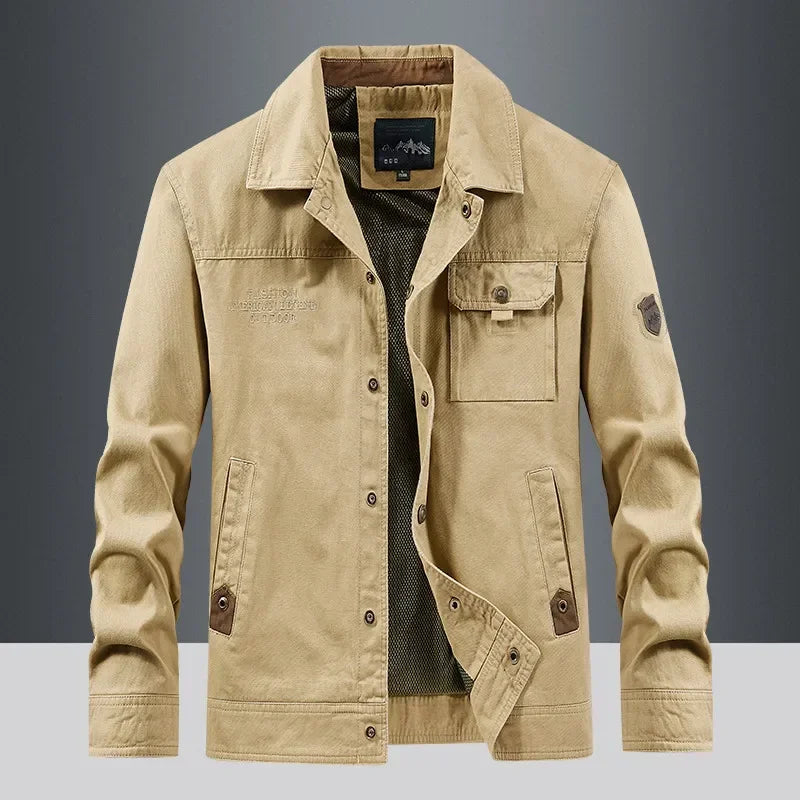 Men's Thin Waterproof Tactical Jacket | Minimalist Streetwear | Craftklart