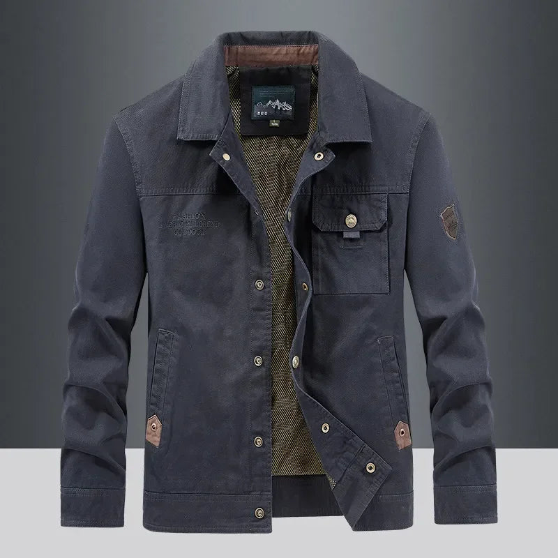 Men's Thin Waterproof Tactical Jacket | Minimalist Streetwear | Craftklart