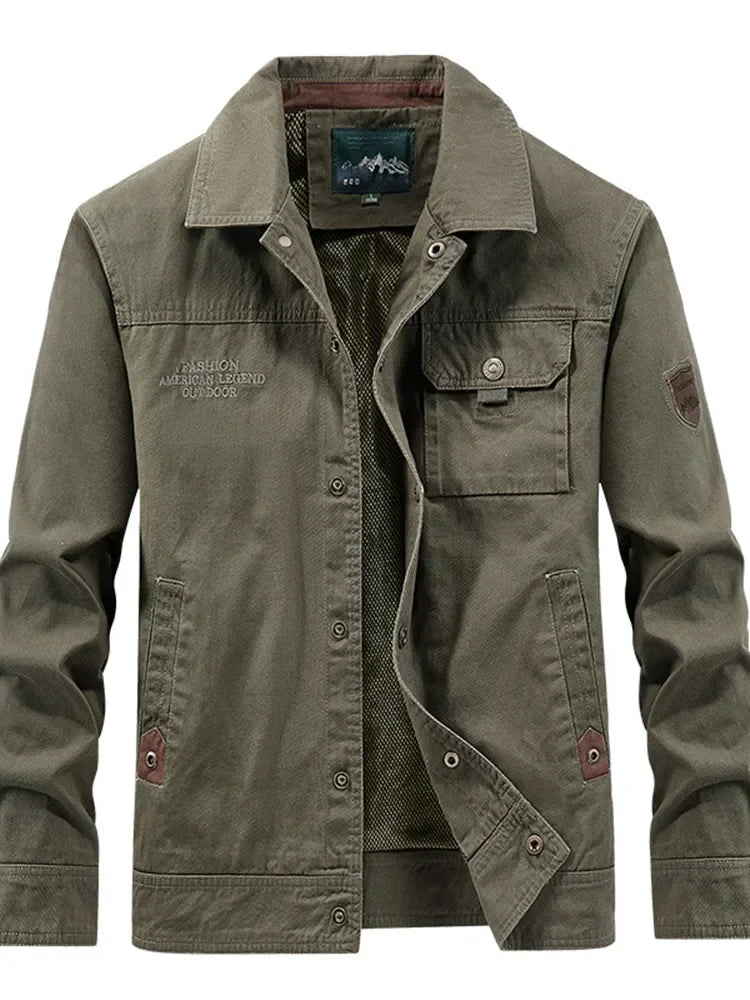 Men's Thin Waterproof Tactical Jacket | Minimalist Streetwear | Craftklart