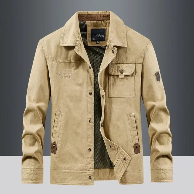 Men's Thin Waterproof Tactical Jacket | Minimalist Streetwear | Craftklart