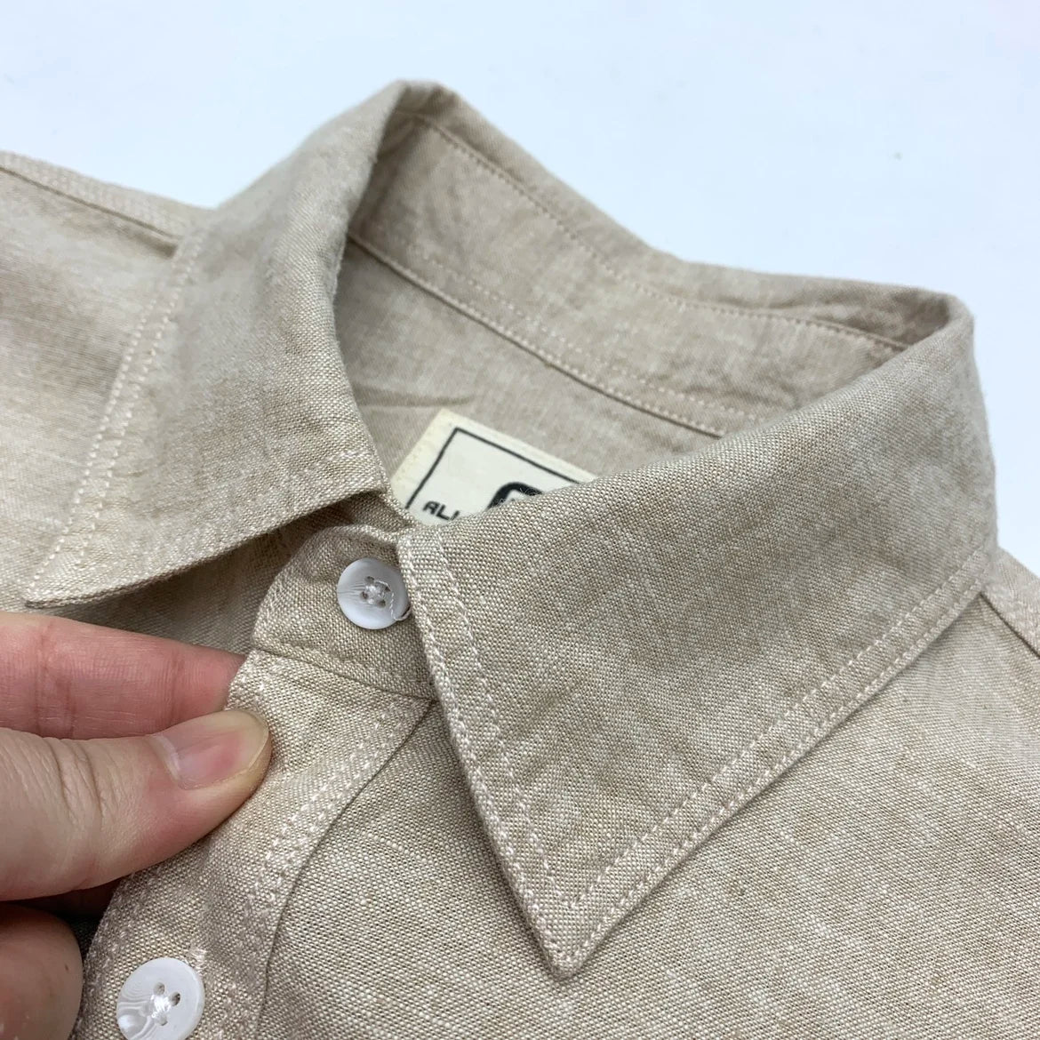 Men's Cotton-Linen Long-Sleeve Shirt – Loose Fit Casual Blouse | 6 Colours | Minimalist Streetwear | Craftklart